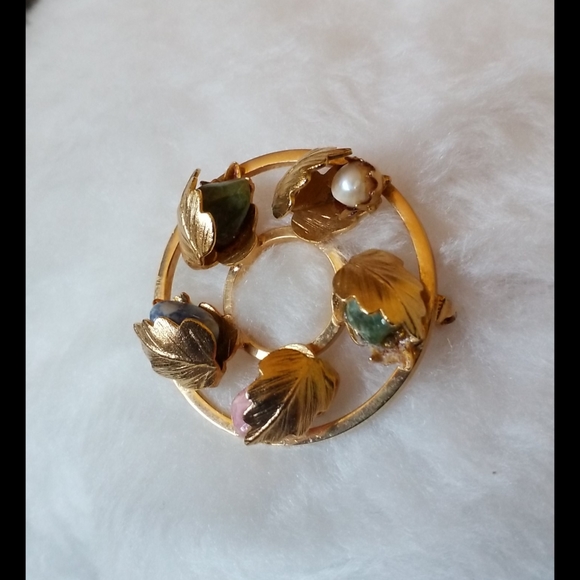 SARAH COVENTRY MultiGemstone Brooch - Picture 3 of 8